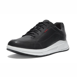FitFlop Frey Leather Sneakers Black Herren-Schuhgröße 42