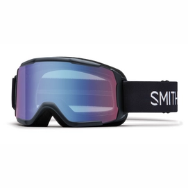 Smith Daredevil Junior Black Frame Blue Sensor Mirror Skibril