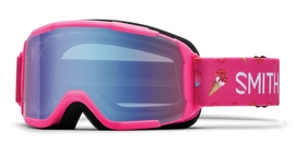 Smith Daredevil Junior Pink Sugarcone Frame Blue Sensor Mirror Skibril