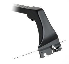 Set Complet Barres de toit Atera Signo S Acier 080 139 (102 cm)