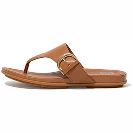 FitFlop Women Gracie Toe-Post Sandals Light Tan-Schoenmaat 37