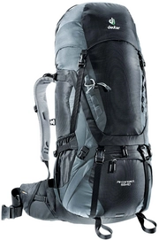 Backpack deuter Aircontact 55 + 10 Black Titan
