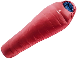 Sleeping Bag deuter Orbit -5 L Cranberry Steel (Left Zip)