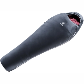 Schlafsack deuter Orbit +5 SL Granite Aubergine (Links)