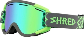 Skibrille Shred Nastify Bigshow Grey CBL Plasma Grey Neon Grün Unisex
