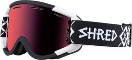 Skibrille Shred Nastify Bigshow Black White CBL Blast Nd Black Weiß Unisex