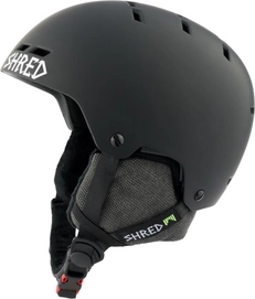 Skihelm Shred Bumper NoShock Blackout AF