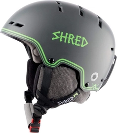 Skihelm Shred Bumper NoShock Bigshow Grau Grün