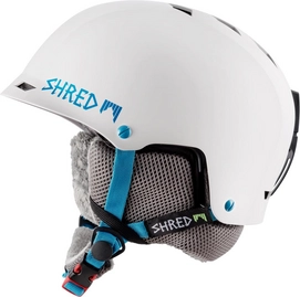 Skihelm Shred Half Brain Flurry White