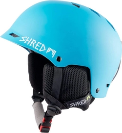 Skihelm Shred Half Brain Skyward Neon Blau Unisex