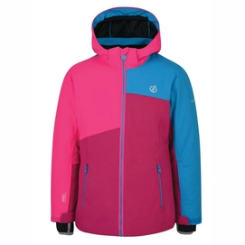 Ski Jacket Dare2B Girls Chancer Fuschia Cyber Pink-Size 164