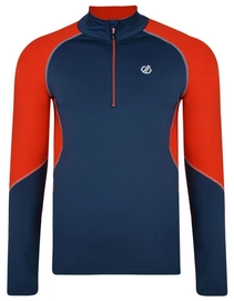 Skipully Dare2B Men Interfused Core Admiral Blue Fiery Red