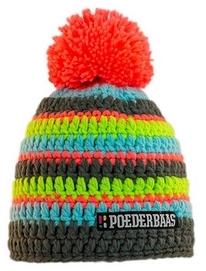 Mütze Poederbaas Short Colourful Yellow Pink Blue