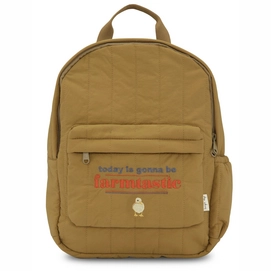 Rucksack Konges Slojd Junior Storm Quilted Dull Gold