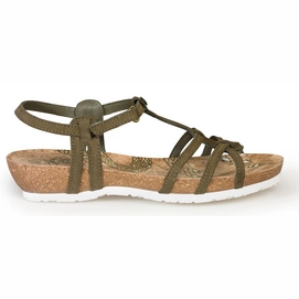 Sandale Panama Jack Dori B41 Velour Trufa Truffle Damen