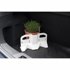 Bagageklem Stayhold Sidekick White