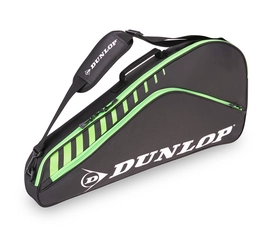 Tennis Bag Dunlop Club 2.0 3 Racket Black Green