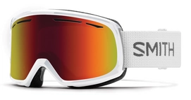 Skibril Smith Drift White / Red Sol-X Mirror
