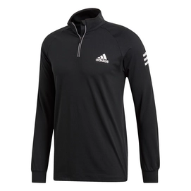 Tennispullover Adidas Club Midlayer Black White Herren