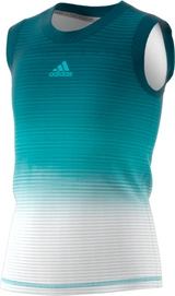 Débardeur Adidas Girls Parley Blue Spirit White