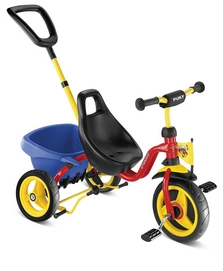 Driewieler Puky Carry Touring Kipper Rood