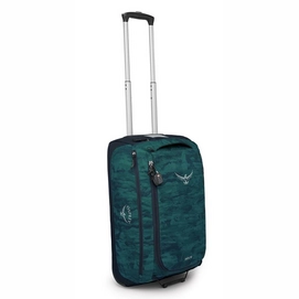 Reiskoffer Osprey Daylite Carry-On Wheeled Duffel 40 Night Arches Green