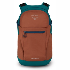 Rugzak Osprey Daylite Plus Umber Orange/Verdigris Green