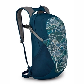Rugzak Osprey Daylite 13 Tectonic Print Blue