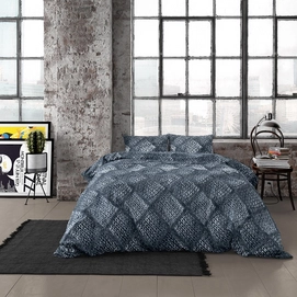Dekbedovertrek Dreamhouse Alwin Blue Flanel_2