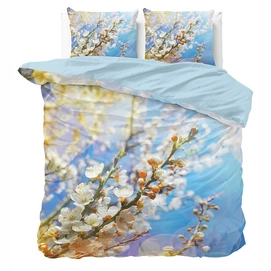 Dekbedovertrek Dreamhouse Blossom Light Blue Katoen_5