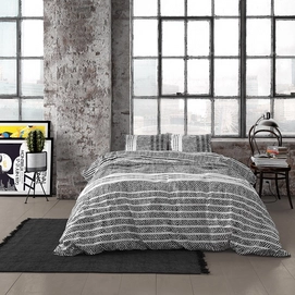 Dekbedovertrek Dreamhouse Caden Grey Flanel_2