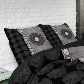 Dekbedovertrek Dreamhouse Diamond Secret Black Katoen_3