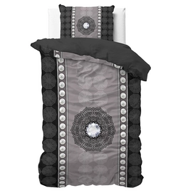 Dekbedovertrek Dreamhouse Diamond Secret Black Katoen_5