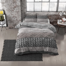 Dekbedovertrek Dreamhouse Elin Taupe Flanel_3