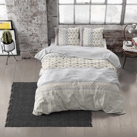 Dekbedovertrek Dreamhouse Knitty Cream Flanel_4