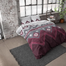 Dekbedovertrek Dreamhouse Nordic Red Flanel
