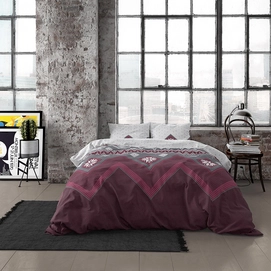 Dekbedovertrek Dreamhouse Nordic Red Flanel_2