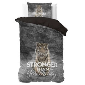 Dekbedovertrek Dreamhouse Stronger Grey Katoen_4