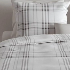 Dekbedovertrek Zo! Home Herringbone Grey Flanel