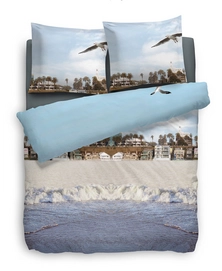 Dekbedovertrek Heckett & Lane Sailor Blauw Satijn