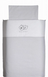 Dekbedovertrek Anel Bear and Bear Grey