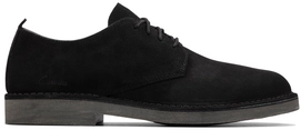 Schnürschuh Clarks DesertLondon2 Black Suede Herren
