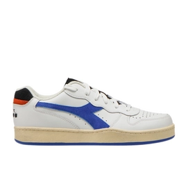 Baskets Diadora Men Mi Basket Low Icona White Amparo Blue Orangeade