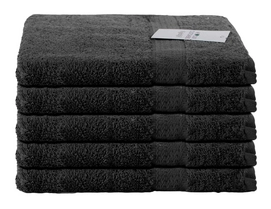 Serviette de Douche Nightlife Black (70 x 140 cm) (set de 5)