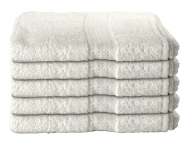 Duschhandtuch Nightlife Ecru (70 x 140 cm) (5er Set)