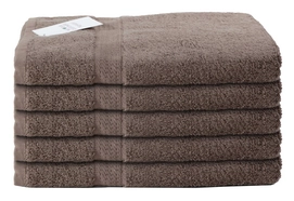 Serviette de Douche Nightlife Taupe (70 x 140 cm) (set de 5)