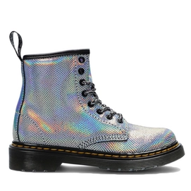Dr. Martens Toddler 1460 T Silver Iridescent Reptile
