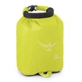 Sac de protection Osprey Ultralight DrySack 3 Electric Lime