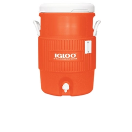 Koelbox Igloo 5 Gallon Seat Top Oranje Wit