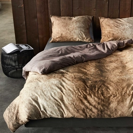 Dekbedovertrek Essenza Duca Beige Flanel